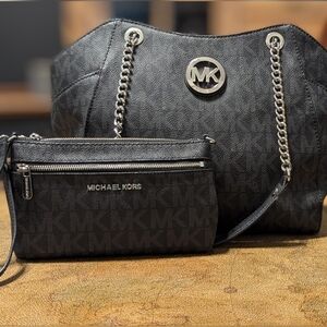 MK Purse and matching wrist wallet.